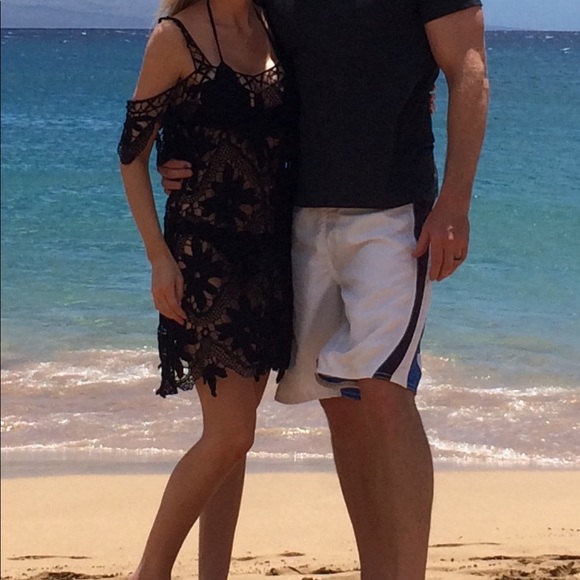 For Love & Lemons Monaco Black XSmall Coverup - Picture 2 of 6